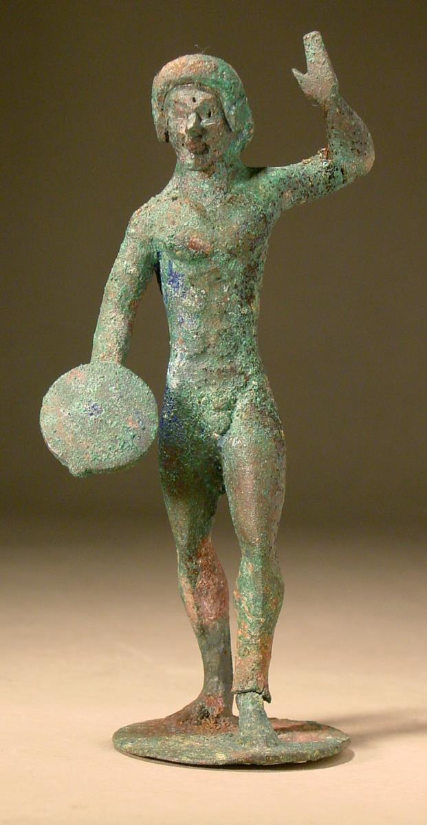 Statuette eines stehenden Diskuswerfers