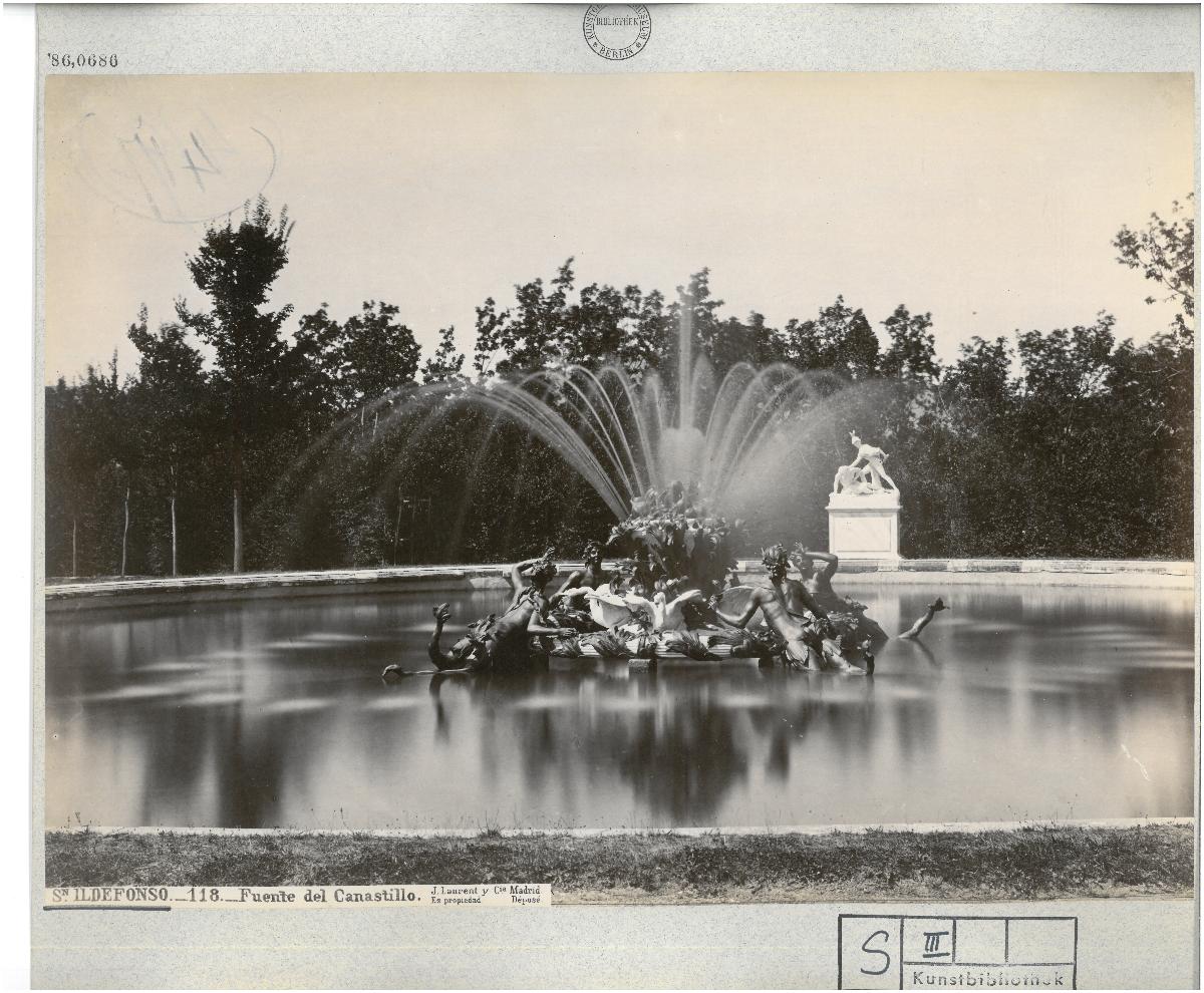Segovia, La Granja de San Ildefonso, Park, Fuente del Canastillo