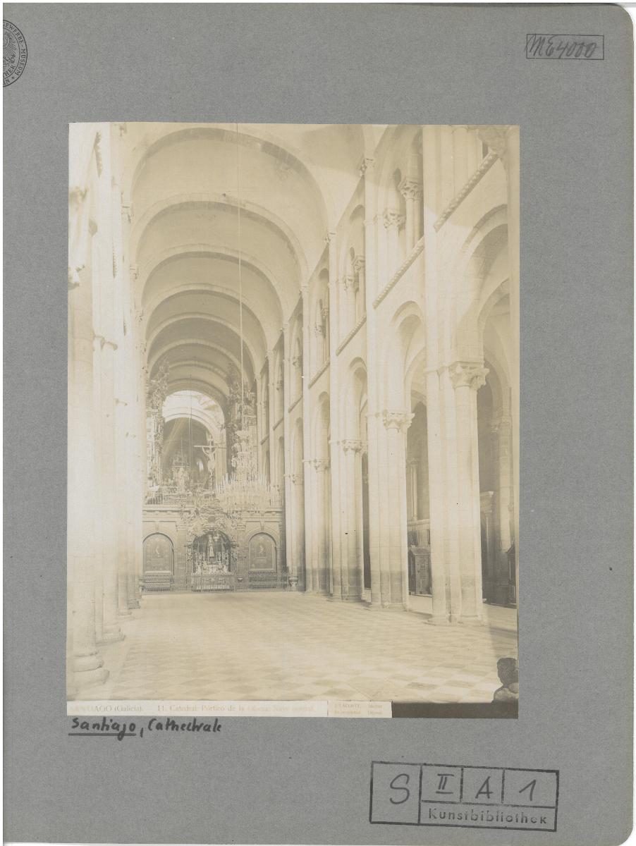 Santiago de Compostela, Kathedrale, Portal der Goldschmiede, Mittelschiff