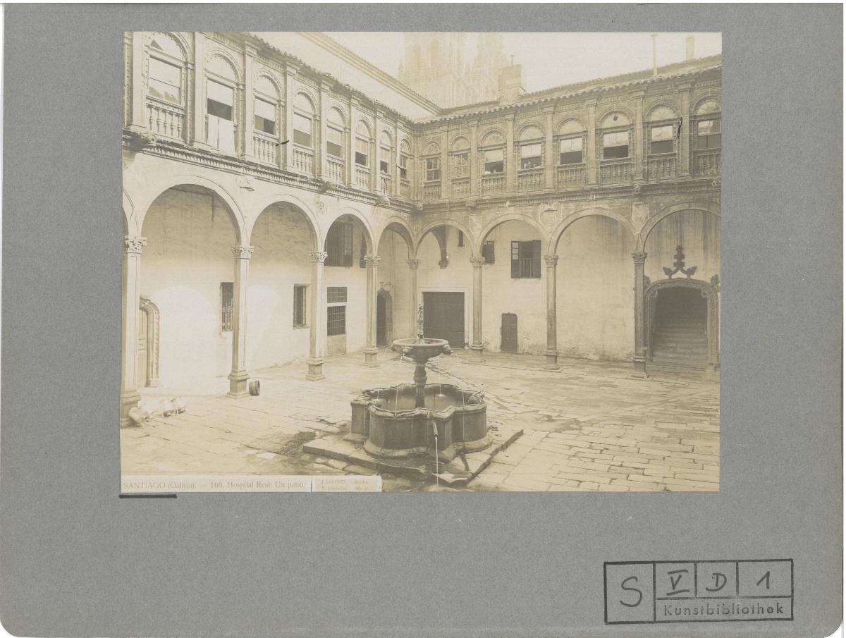 Santiago de Compostela, Königlisches Krankenhaus, Hof