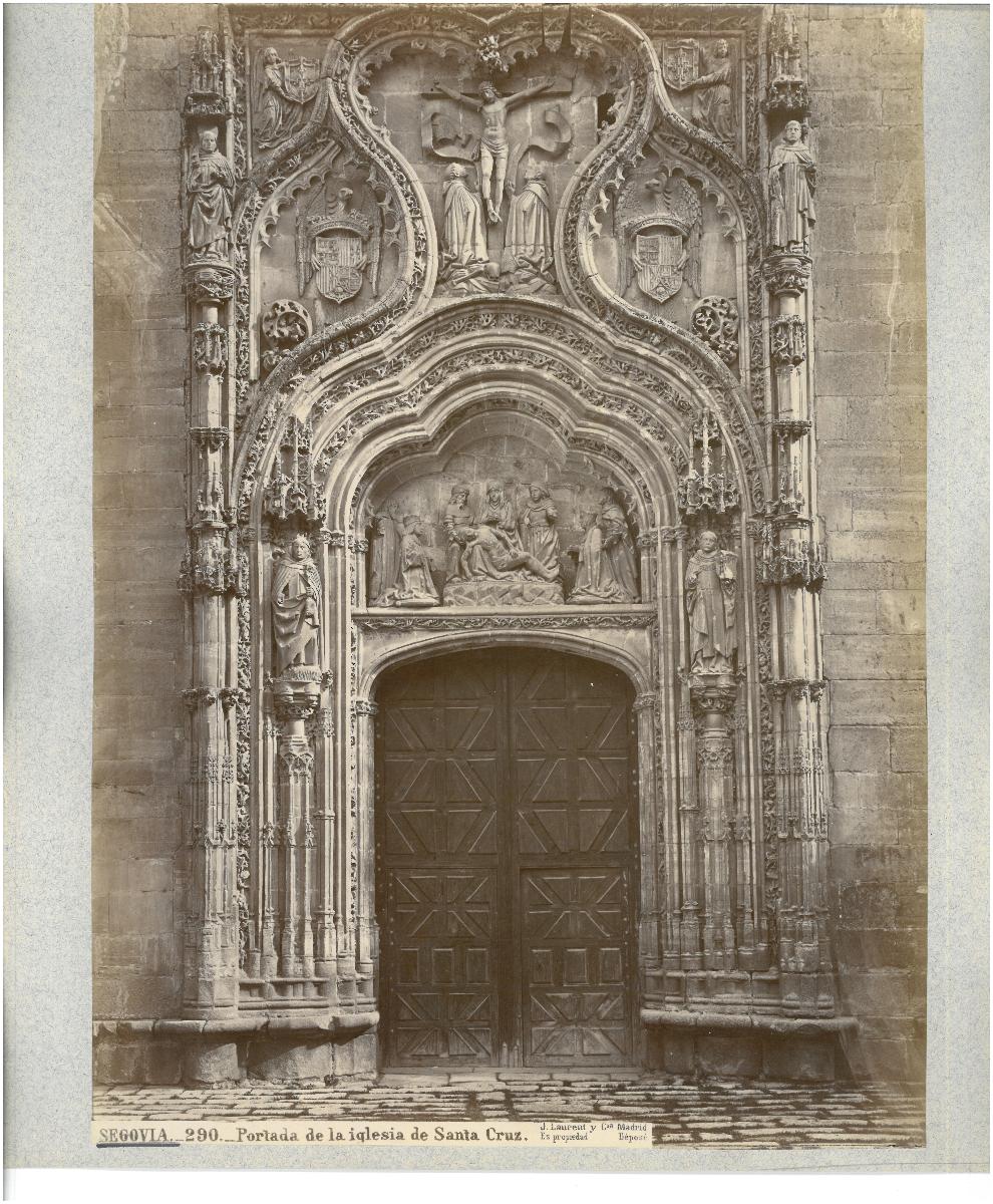 Segovia, Convento de Santa Cruz la Real, Kirche, Portal
