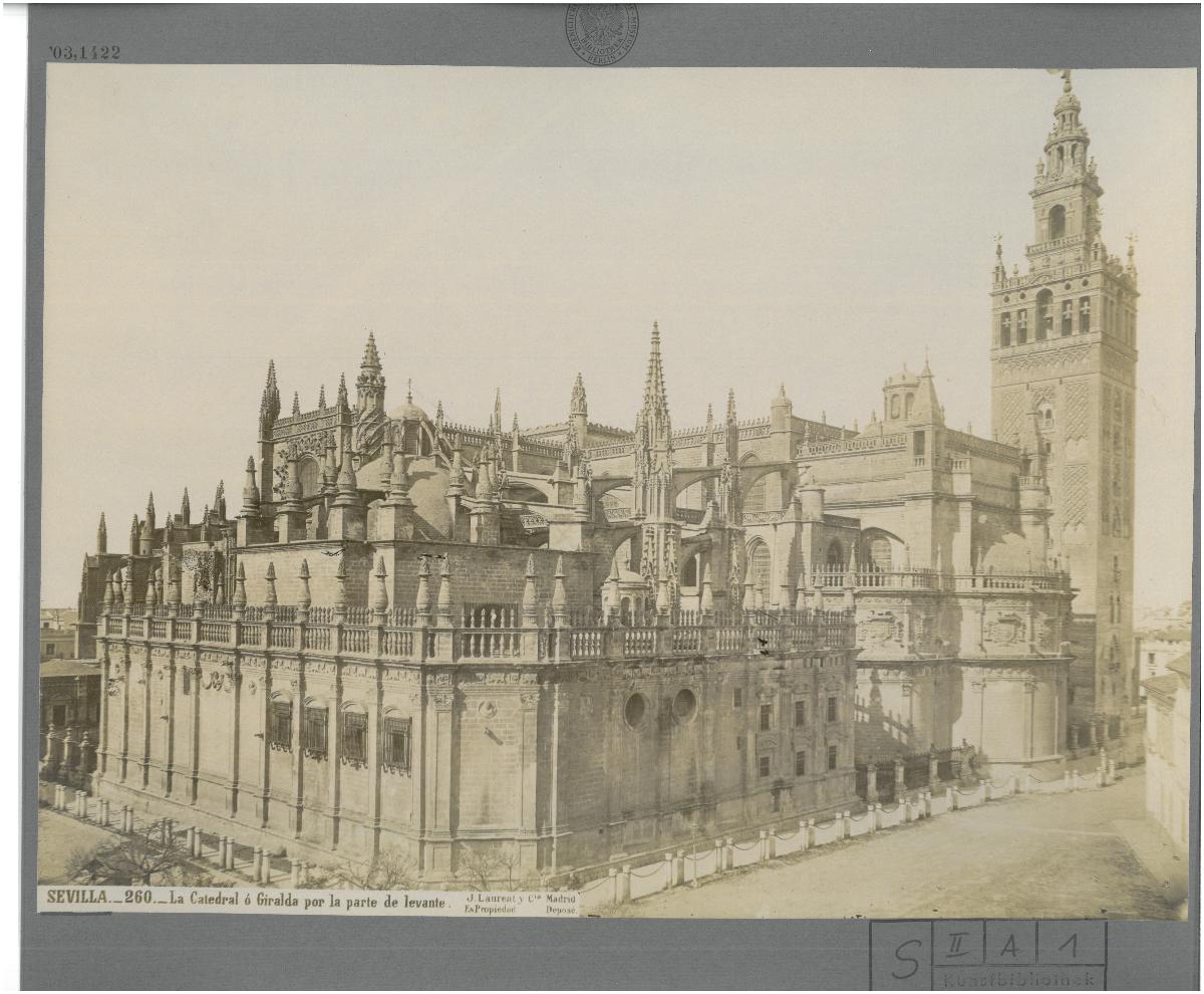 Sevilla, Kathedrale und Giralda, Ostseite