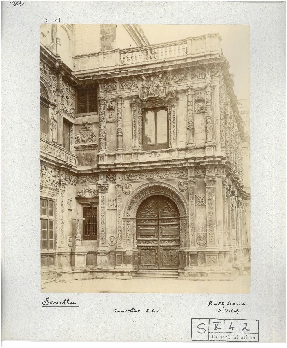 Sevilla, Rathaus, Süd-Ost-Ecke