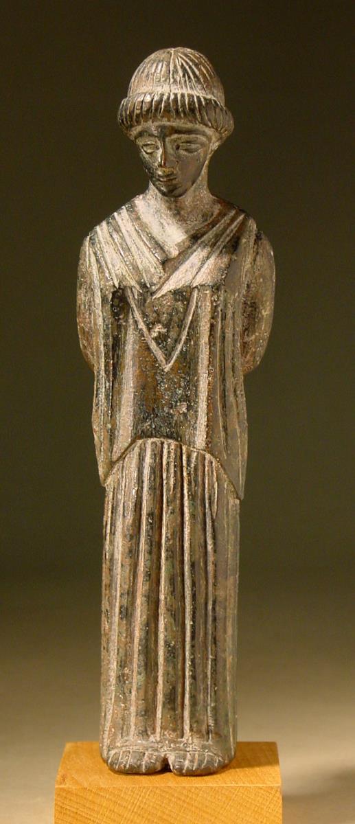 Griechische Statuette eines gefangenen Mädchens