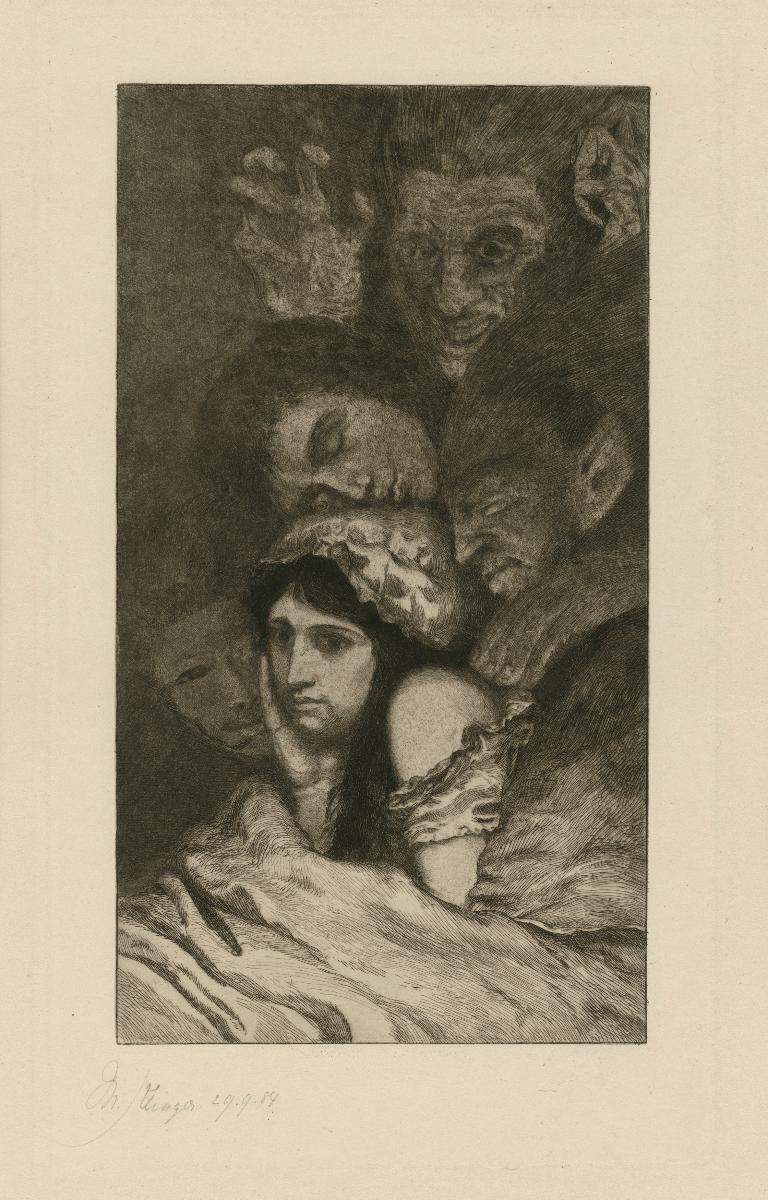 Träume, Blatt 3 aus: Opus VIII, Ein Leben