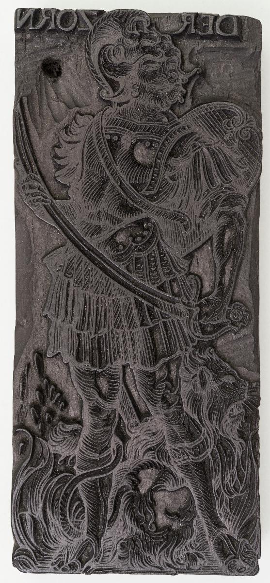 Sechs der Sieben Laster: Hofart, Zorn, Geiz, Unkeuschheit, Trägheit, Völlerei (6 Stöcke)