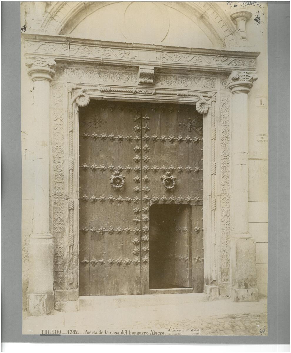 Toledo, Privathaus "del Banquero Alegre", Tür
