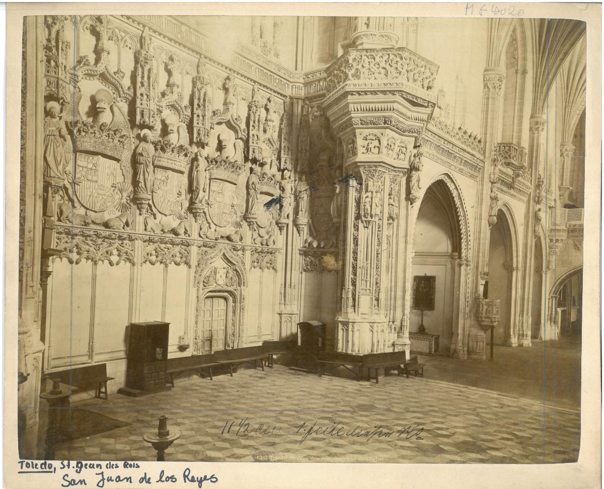 Toledo, Kloster San Juan de los Reyes, Kirche, Querschiff, Innenansicht von einer Seite