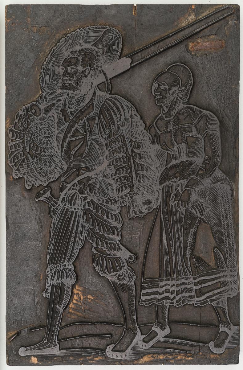 Landsknecht mit Dirne