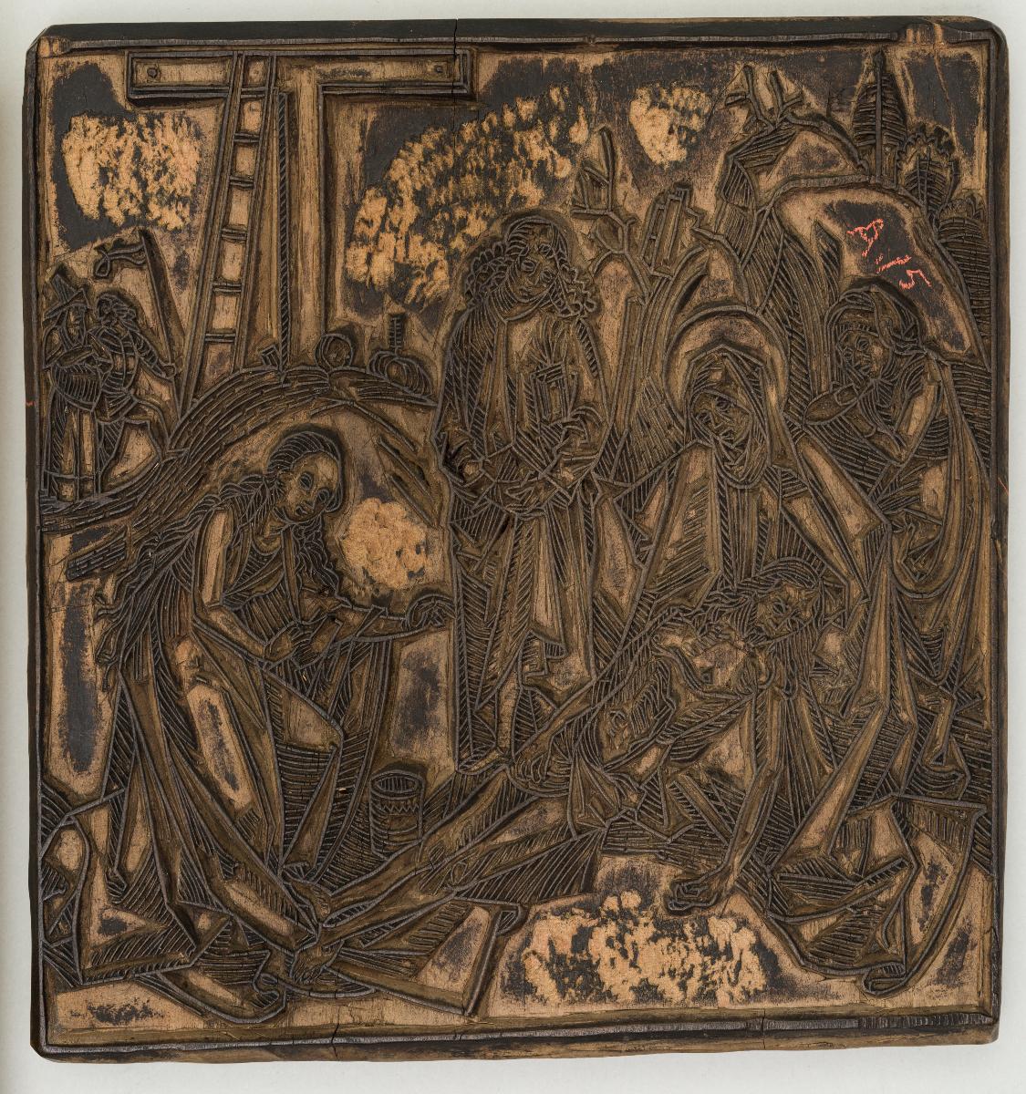 Piéta mit Johannes und Magdalena