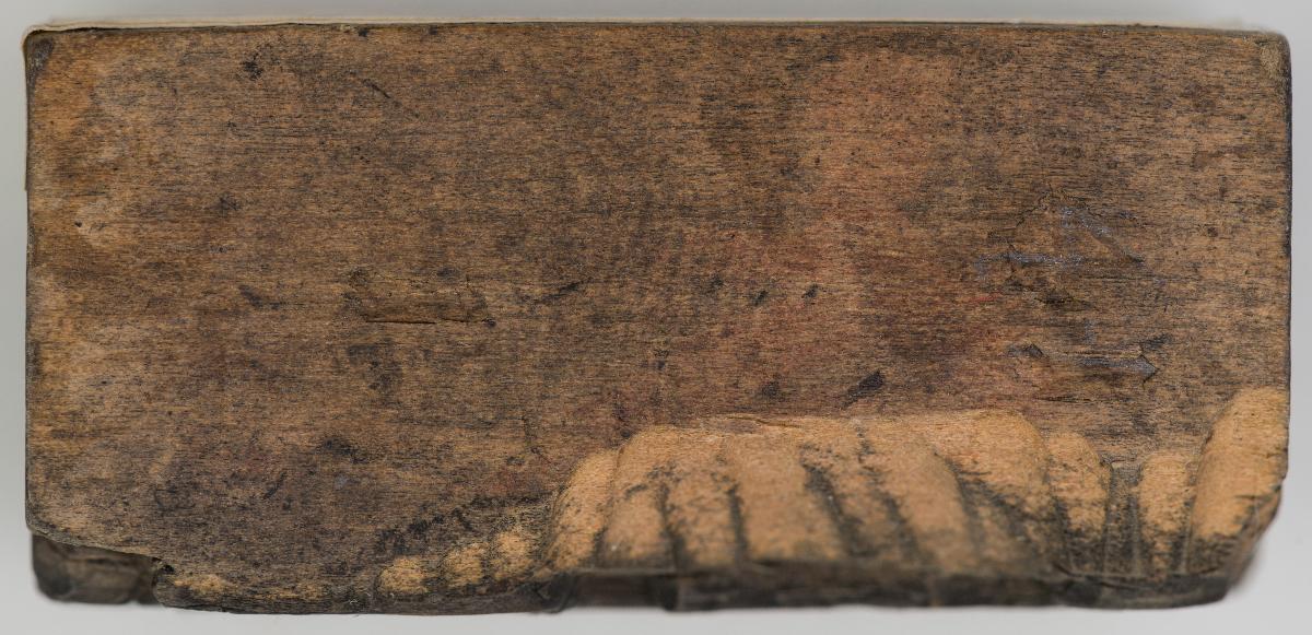 Heiligenbilder. Beschneidung / Geburt / Heimsuchung / Verkündigung / ? / ? / ? / ? / Papst Clemens / Fabian und hl. Sebastian / hl. Laurentius / Steinigung Stephan / Emerit /hl. Benedikt / hl Margarethe/hl Blasius?/hl Adalbert?/hl Martin/(Domrufer) / hl Valentin / ? / hl. Ambrosius / ? / ? / (24 Stöcke)