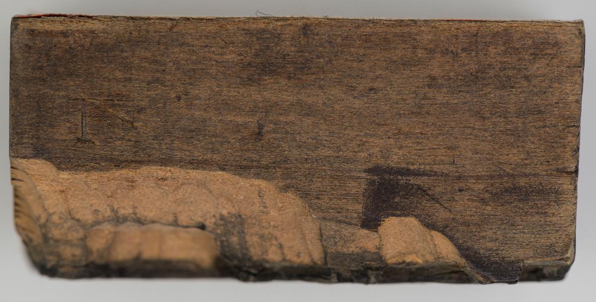 Heiligenbilder. Beschneidung / Geburt / Heimsuchung / Verkündigung / ? / ? / ? / ? / Papst Clemens / Fabian und hl. Sebastian / hl. Laurentius / Steinigung Stephan / Emerit /hl. Benedikt / hl Margarethe/hl Blasius?/hl Adalbert?/hl Martin/(Domrufer) / hl Valentin / ? / hl. Ambrosius / ? / ? / (24 Stöcke)