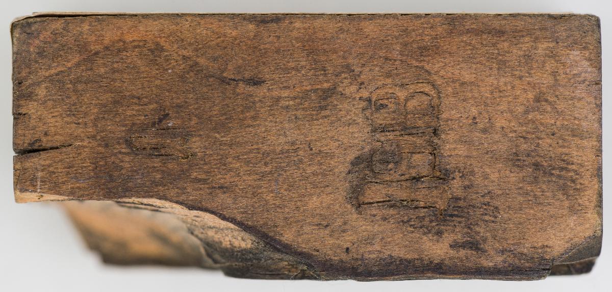 Heiligenbilder. Beschneidung / Geburt / Heimsuchung / Verkündigung / ? / ? / ? / ? / Papst Clemens / Fabian und hl. Sebastian / hl. Laurentius / Steinigung Stephan / Emerit /hl. Benedikt / hl Margarethe/hl Blasius?/hl Adalbert?/hl Martin/(Domrufer) / hl Valentin / ? / hl. Ambrosius / ? / ? / (24 Stöcke)