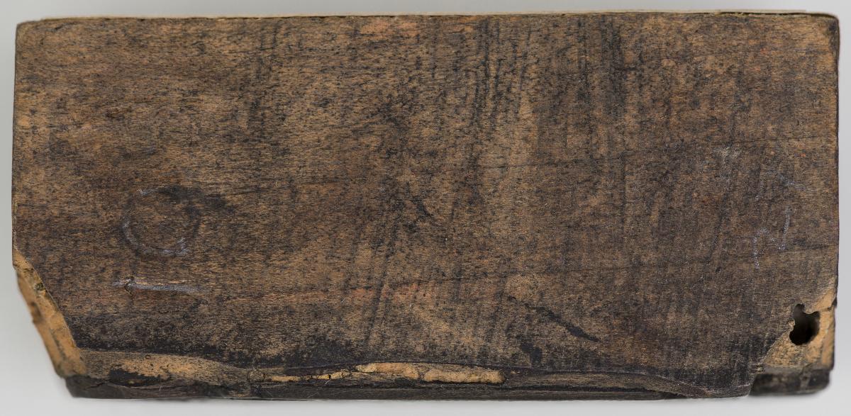 Heiligenbilder. Beschneidung / Geburt / Heimsuchung / Verkündigung / ? / ? / ? / ? / Papst Clemens / Fabian und hl. Sebastian / hl. Laurentius / Steinigung Stephan / Emerit /hl. Benedikt / hl Margarethe/hl Blasius?/hl Adalbert?/hl Martin/(Domrufer) / hl Valentin / ? / hl. Ambrosius / ? / ? / (24 Stöcke)