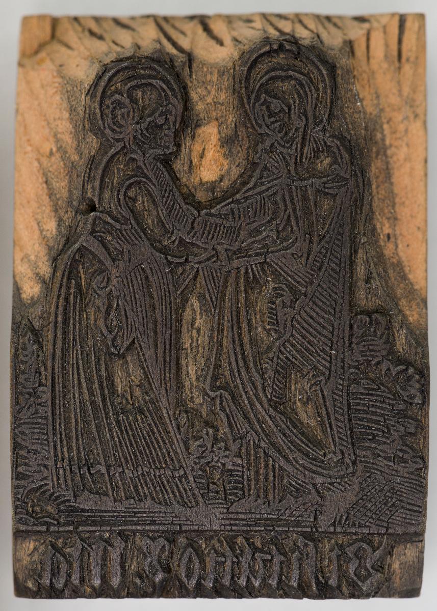 Heiligenbilder. Beschneidung / Geburt / Heimsuchung / Verkündigung / ? / ? / ? / ? / Papst Clemens / Fabian und hl. Sebastian / hl. Laurentius / Steinigung Stephan / Emerit /hl. Benedikt / hl Margarethe/hl Blasius?/hl Adalbert?/hl Martin/(Domrufer) / hl Valentin / ? / hl. Ambrosius / ? / ? / (24 Stöcke)