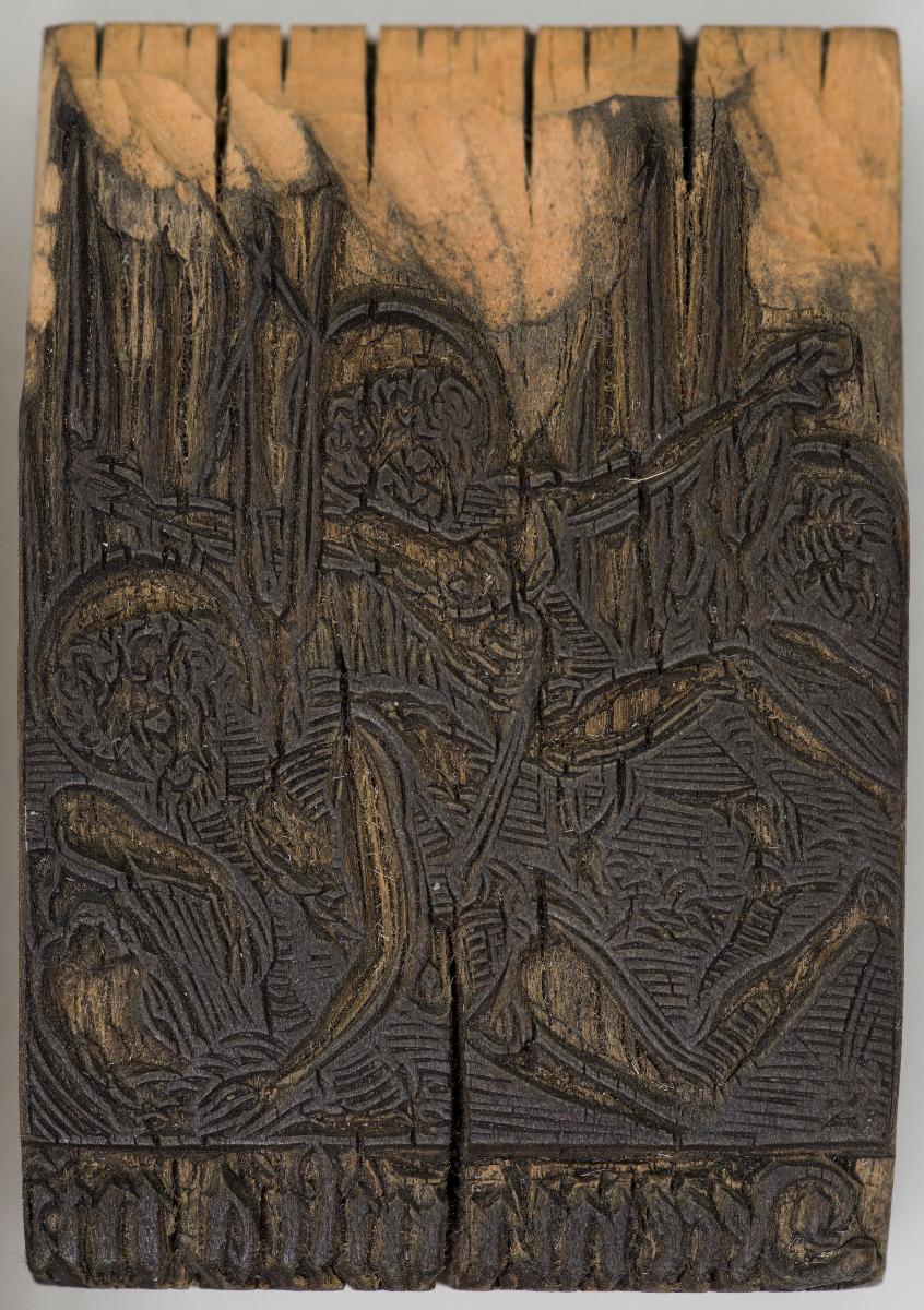 Heiligenbilder. Beschneidung / Geburt / Heimsuchung / Verkündigung / ? / ? / ? / ? / Papst Clemens / Fabian und hl. Sebastian / hl. Laurentius / Steinigung Stephan / Emerit /hl. Benedikt / hl Margarethe/hl Blasius?/hl Adalbert?/hl Martin/(Domrufer) / hl Valentin / ? / hl. Ambrosius / ? / ? / (24 Stöcke)