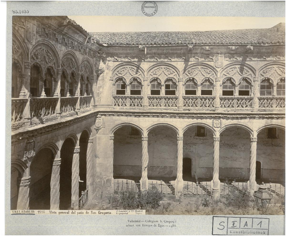 Valladolid, ehemalige Schule San Gregorio, heute Nationales Skulpturenmuseum, Innenhof