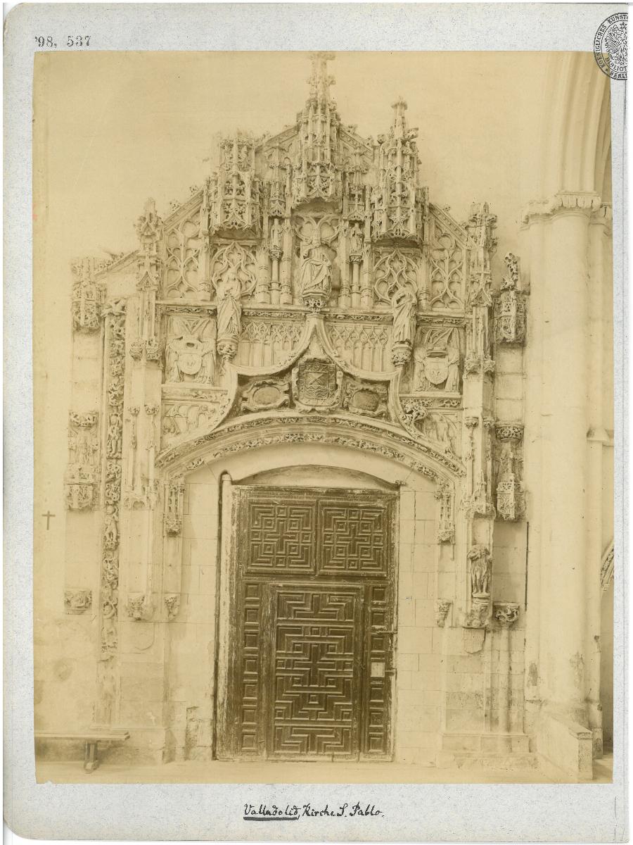 Valladolid, Kirche San Pablo, Tür