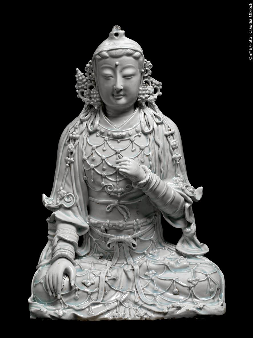 Guanyin, Bodhisattva  der Barmherzigkeit (chin. Guanyin pusa 觀音菩薩)