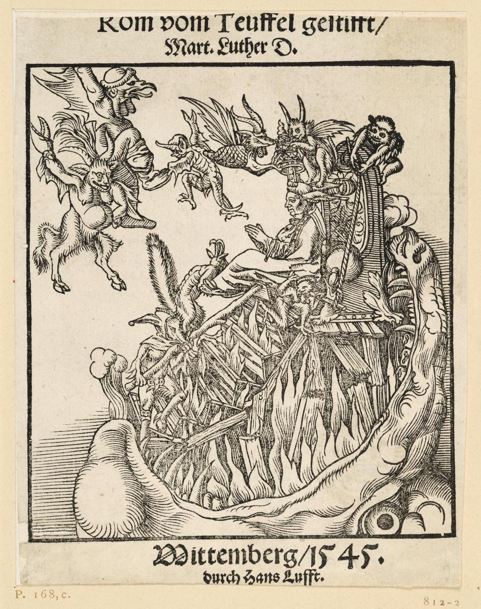 Satiren auf das Papsttum: regnum satanae et papae