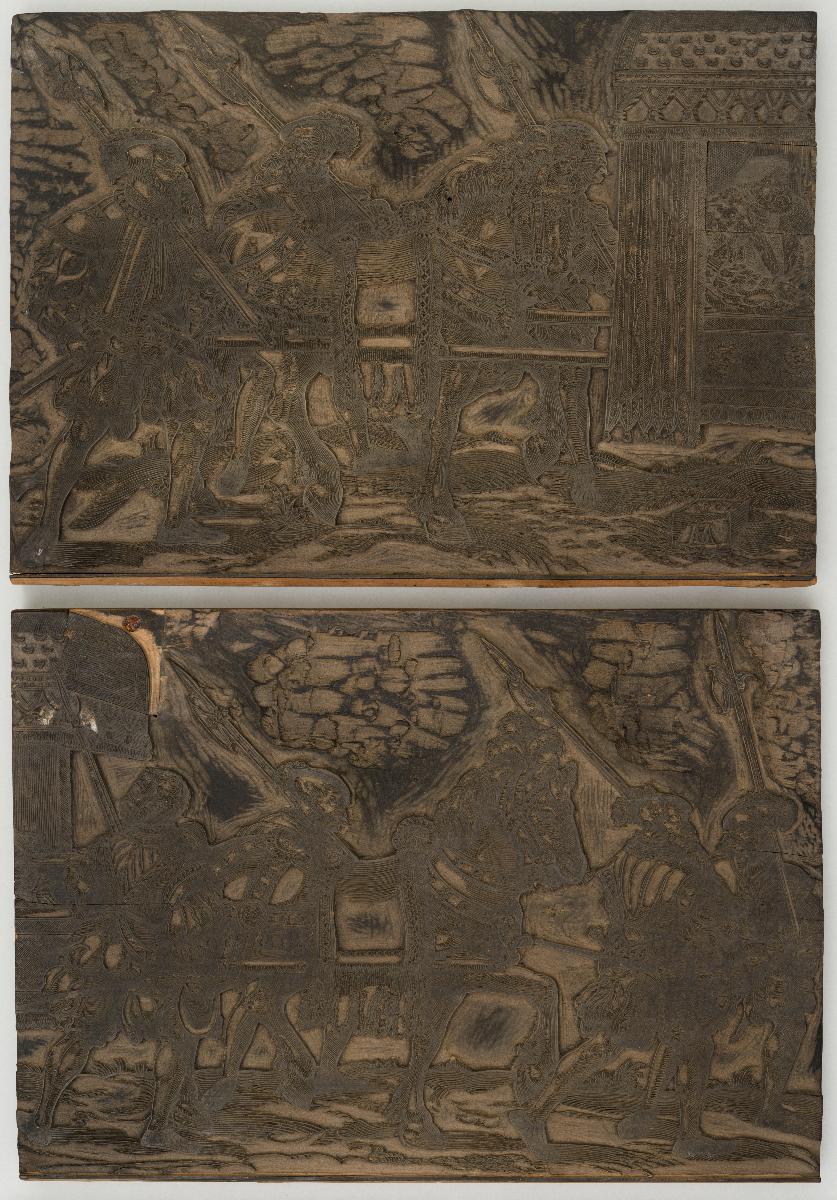 Friedrich II. von Bayern in Sänfte
(2 Stöcke)