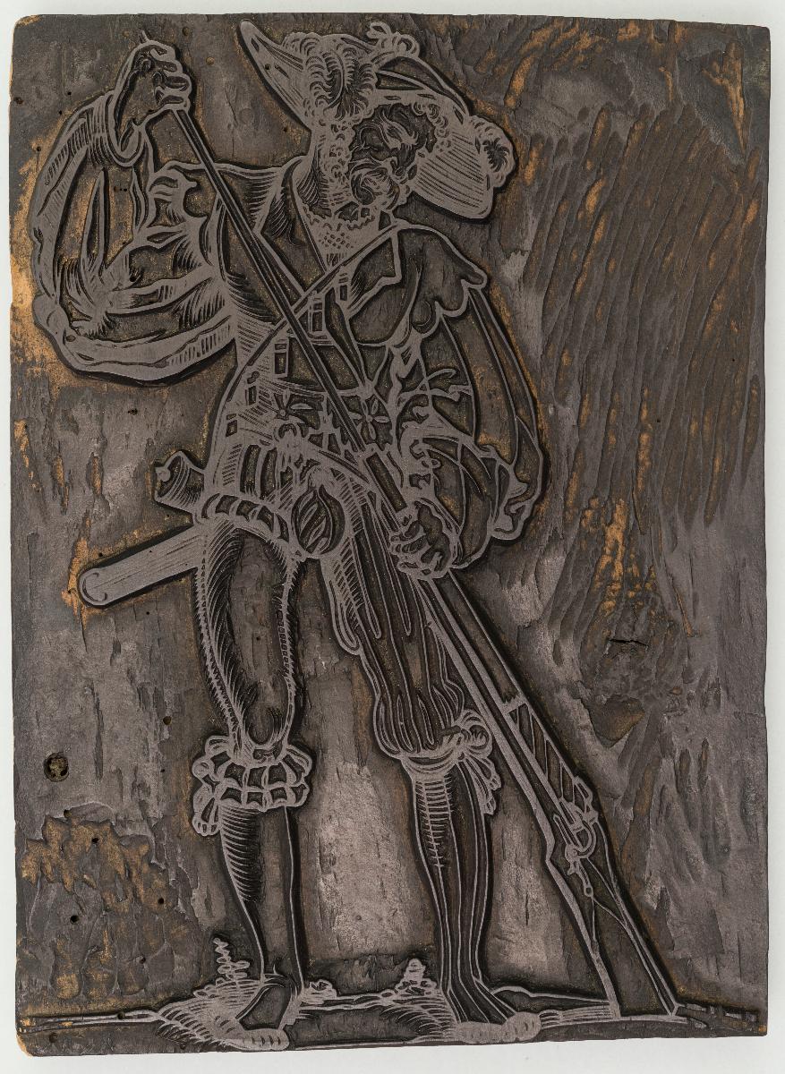 Landsknecht mit Gewehr