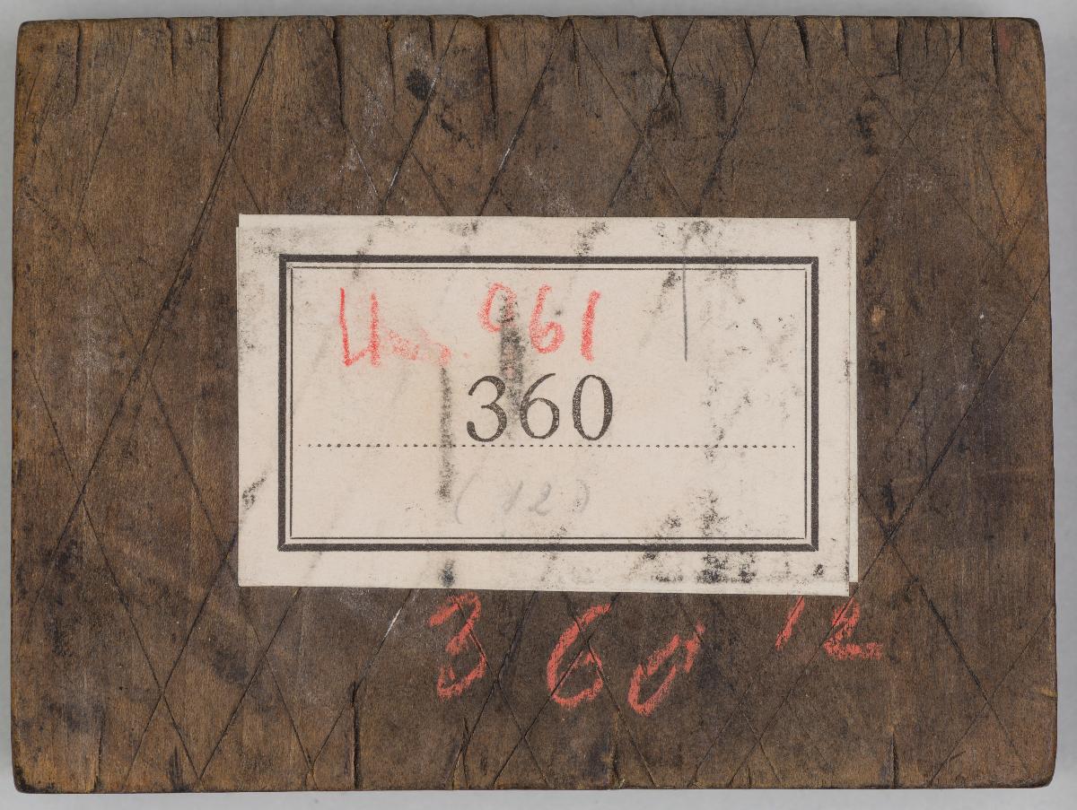 Biblische Szenen; (Eine davon zeigt Kaiser Max I., diese Horrak 752, Wolfgang von Maen, 360, 13; Eine weitere: Verrat des Judas von Maen, 360, 17. Vgl Burgkmair Kat. 1974)
(20 Stöcke)