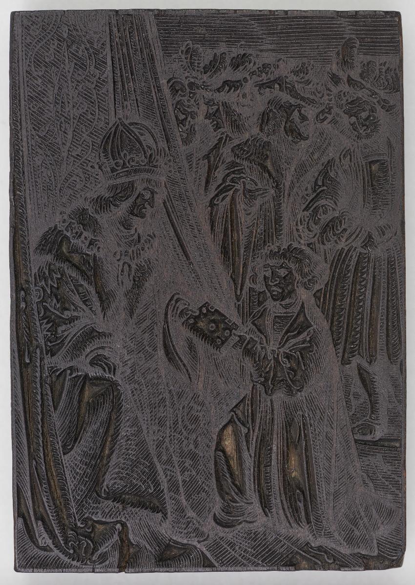 Biblische Szenen; (Eine davon zeigt Kaiser Max I., diese Horrak 752, Wolfgang von Maen, 360, 13; Eine weitere: Verrat des Judas von Maen, 360, 17. Vgl Burgkmair Kat. 1974)
(20 Stöcke)