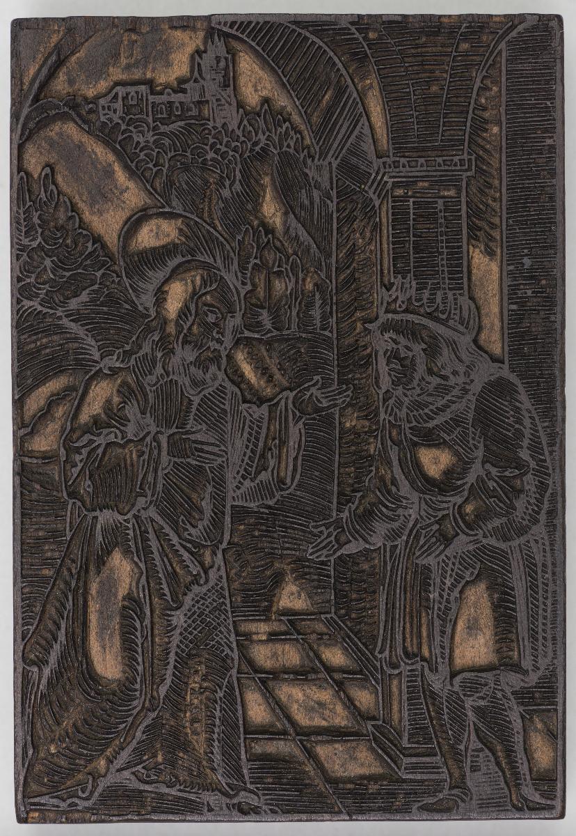 Biblische Szenen; (Eine davon zeigt Kaiser Max I., diese Horrak 752, Wolfgang von Maen, 360, 13; Eine weitere: Verrat des Judas von Maen, 360, 17. Vgl Burgkmair Kat. 1974)
(20 Stöcke)