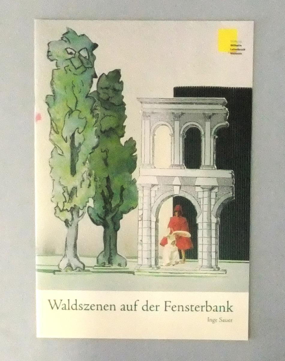 Waldszenen auf der Fensterbank.