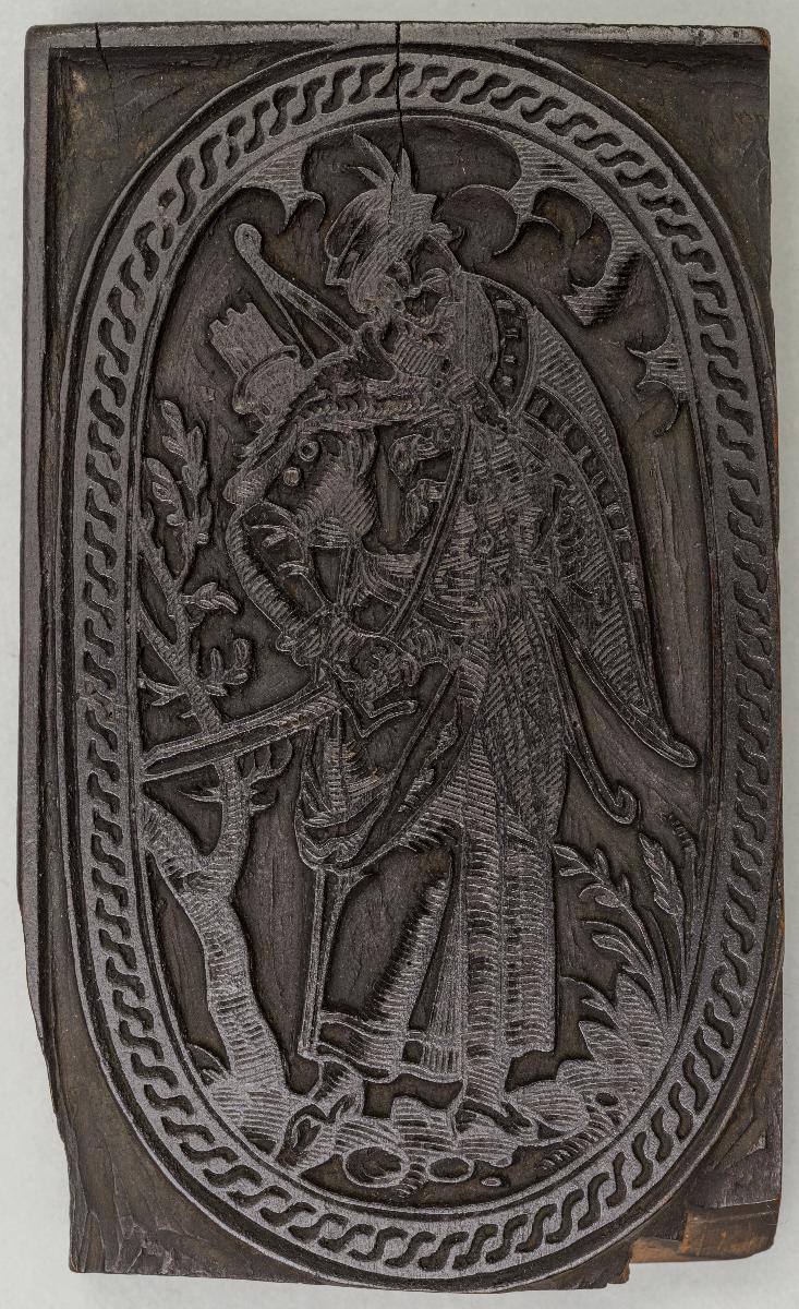 Krieger in Ornamentoval