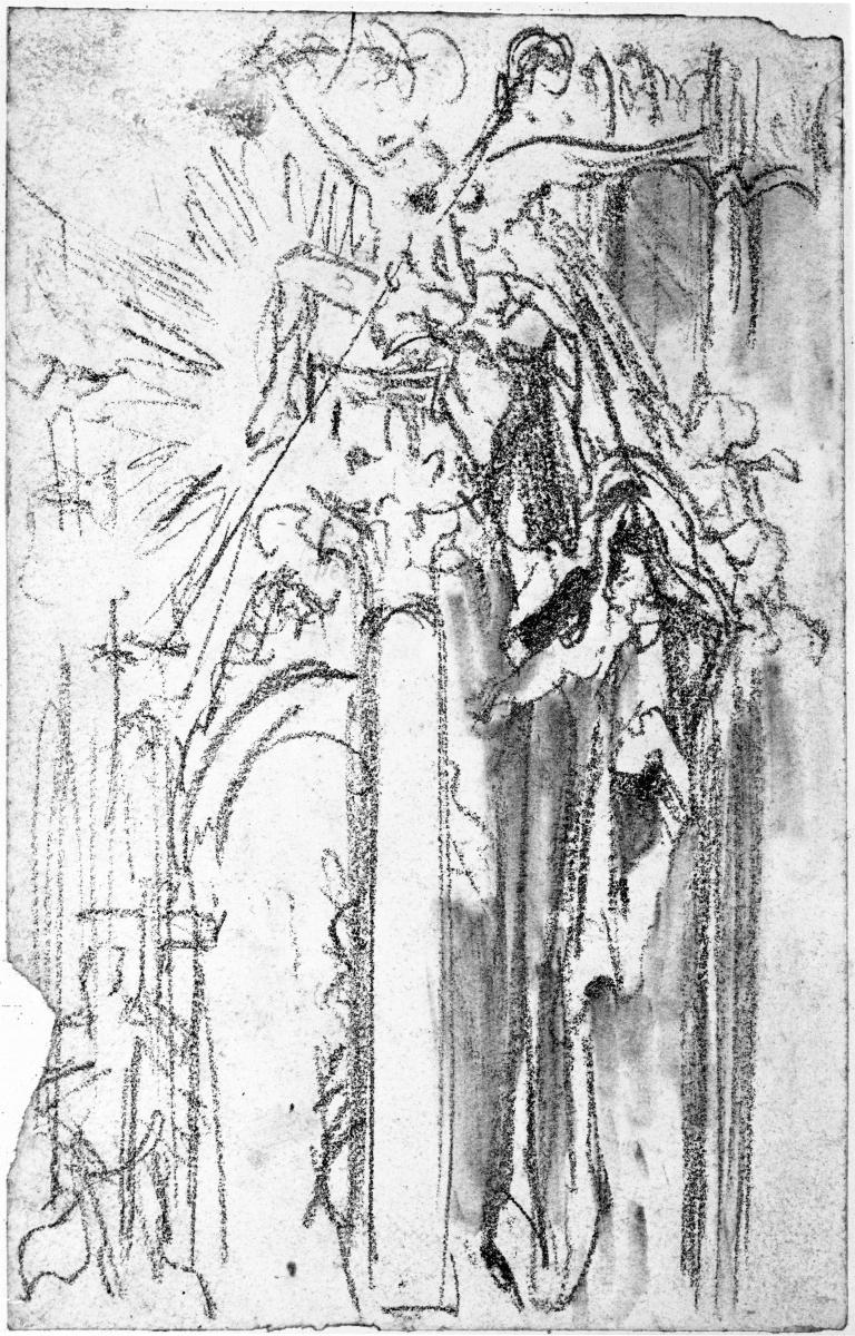 Barockaltar und Kirchendekoration