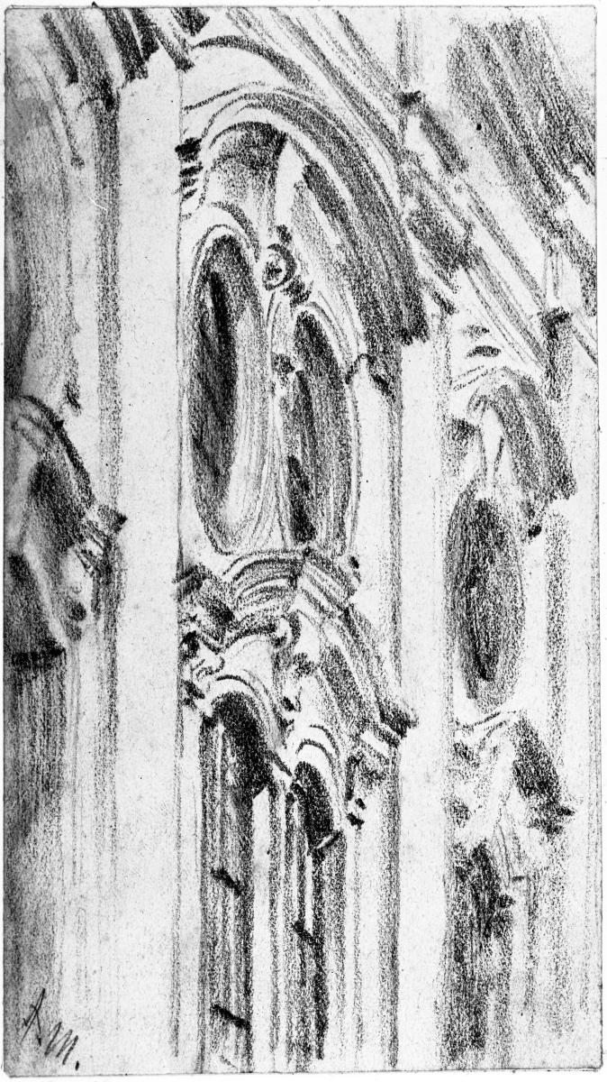 Detail einer barocken Fassade, teils mit Rundfenstern