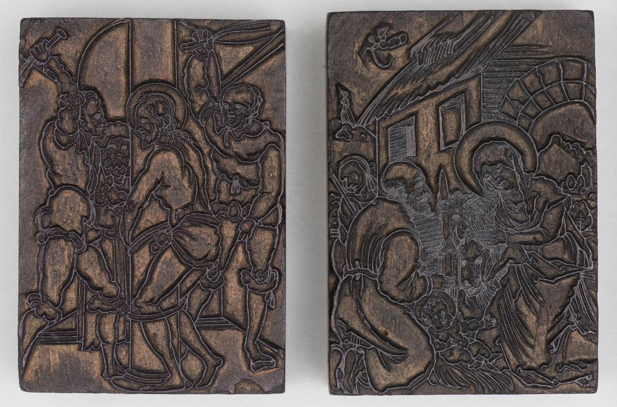 Geißelung und Geburt Christi
(2 Stöcke)