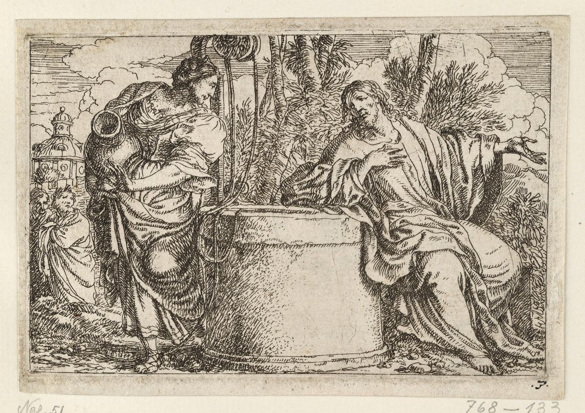 Christus und die Samariterin am Brunnen