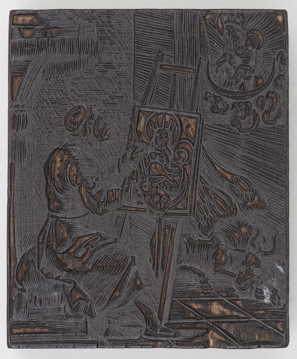 Vertreibung aus dem Paradies, Hl. Lukas, Gethsemane, Könid David, Verkündigung (nach Dürer), Gregorsmesse
(6 Stöcke)