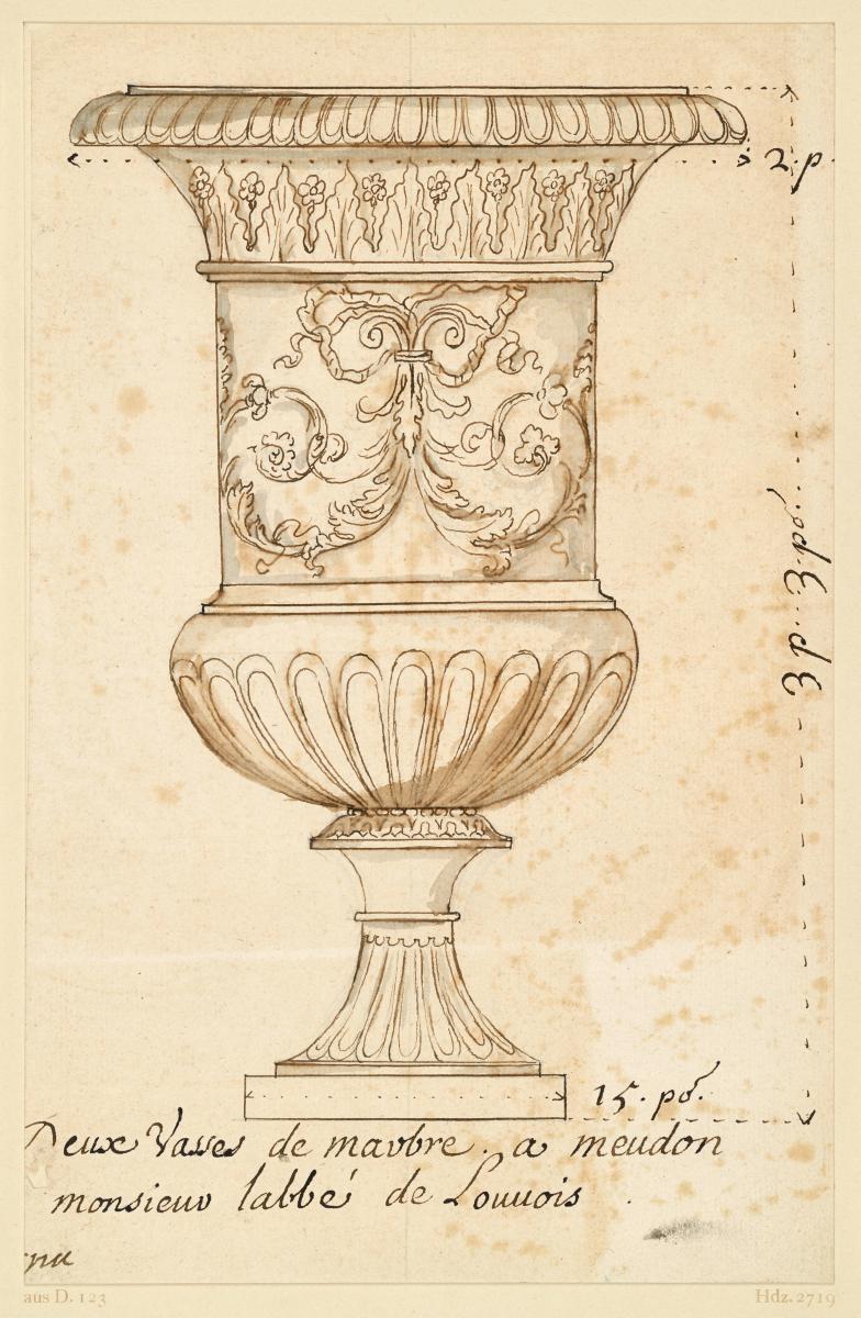 Marmorziervase