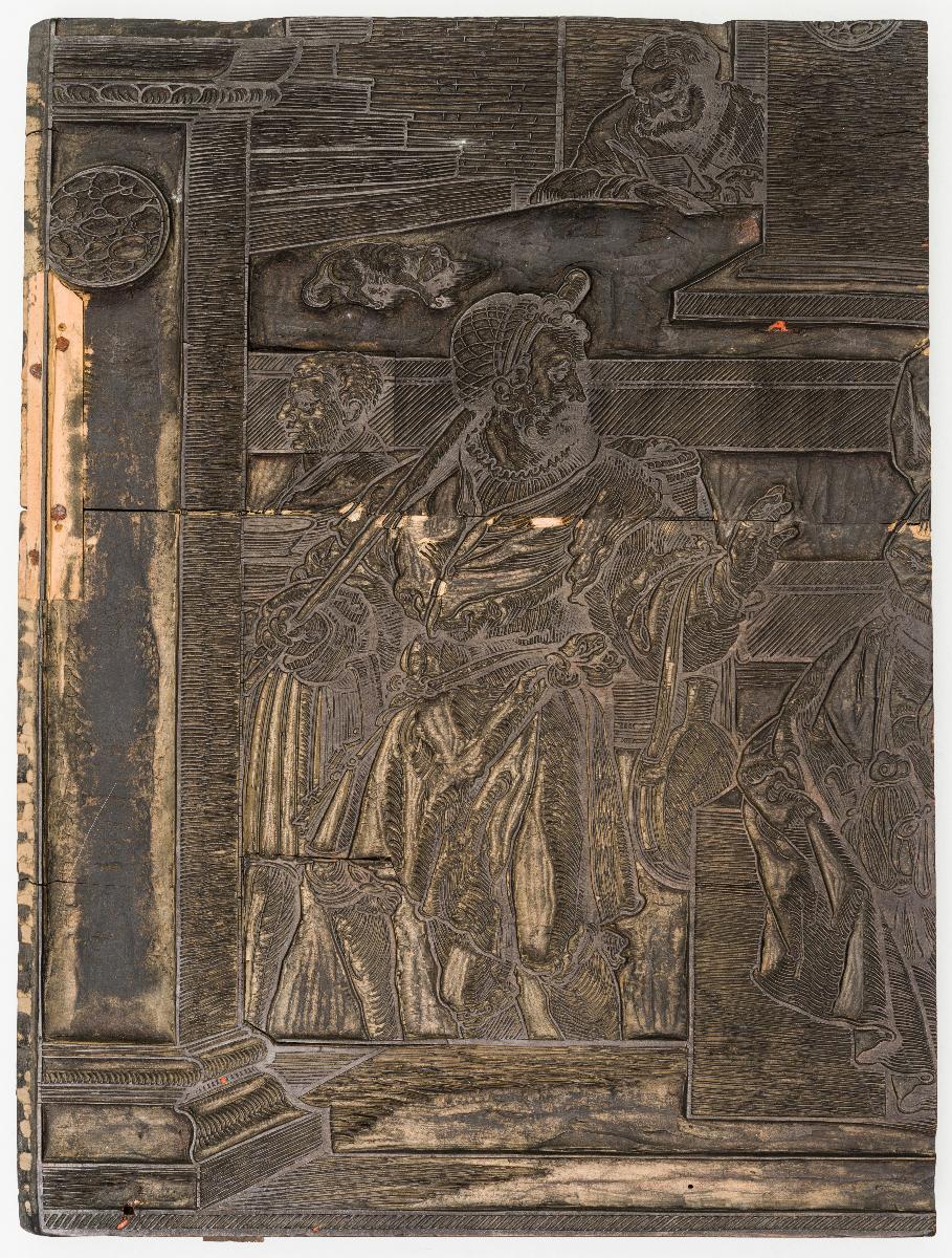 Abendmahl (mit Kerzenständer rechts von der Mittelsäule)
(8 Stöcke)