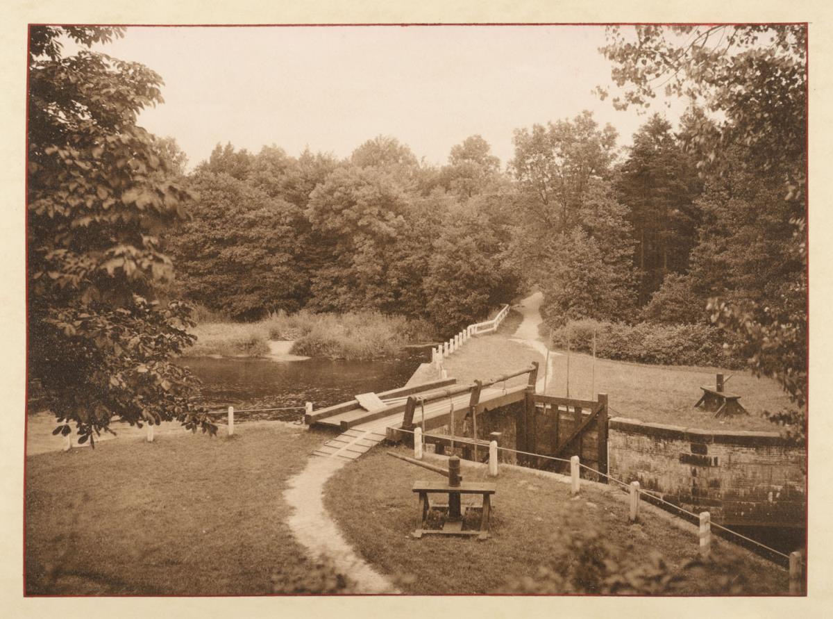 Mellenburger Schleuse (aus dem Album "Hamburg: Land und Leute der Niederelbe")