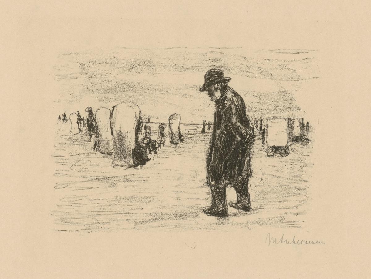 Israëls am Strand von Scheveningen