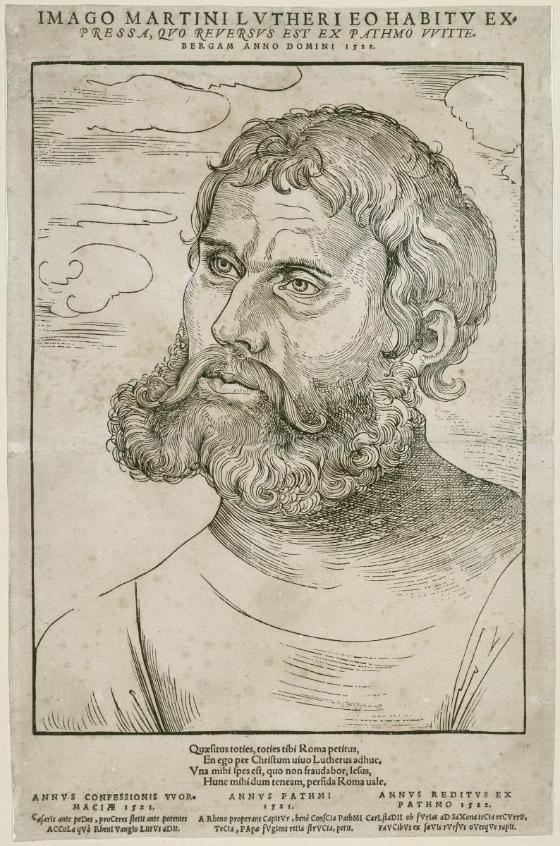 Martin Luther als "Junker Jörg", Auflage C (von 4)