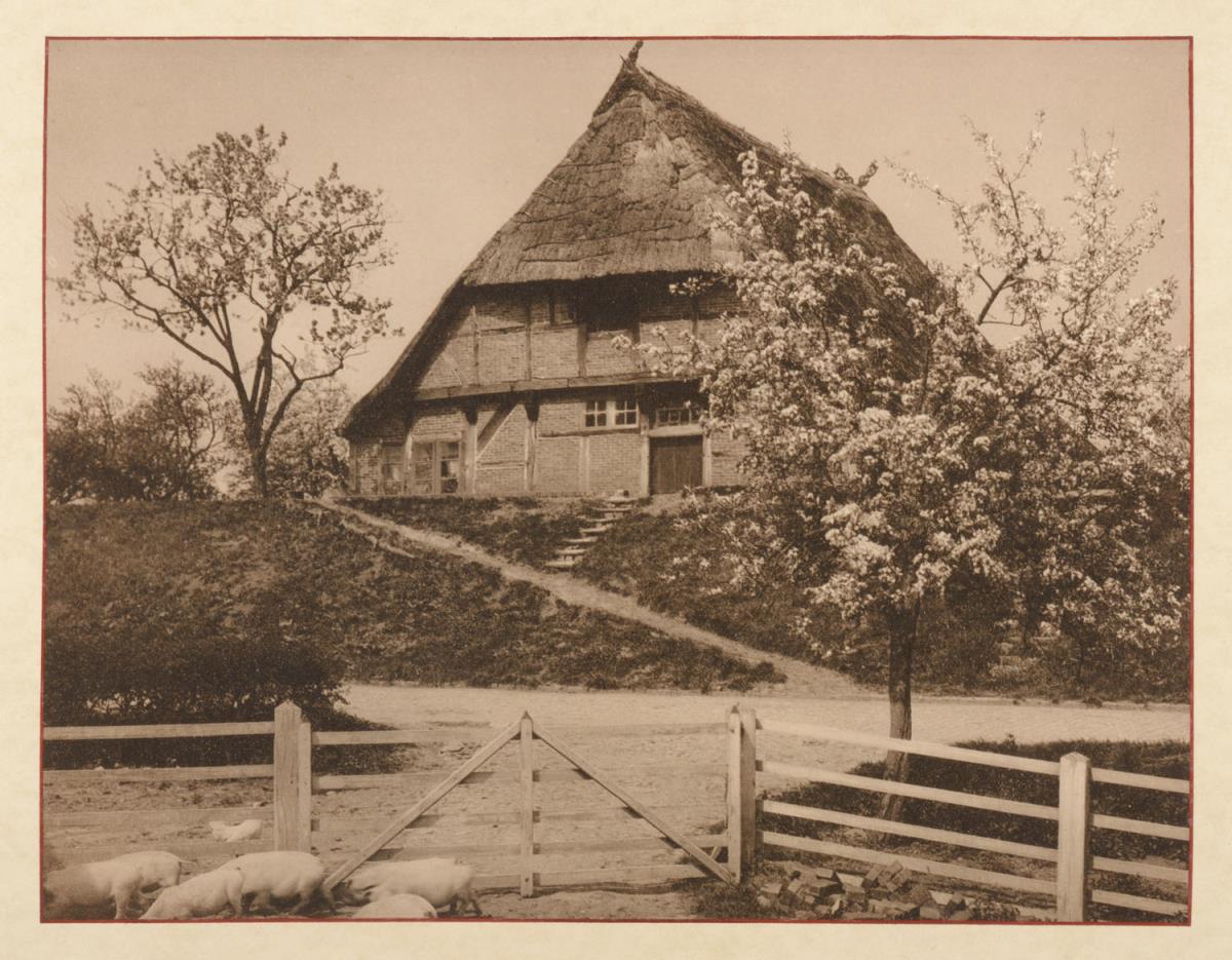 Mittelkirchen an der Lühe (aus dem Album "Hamburg: Land und Leute der Niederelbe")