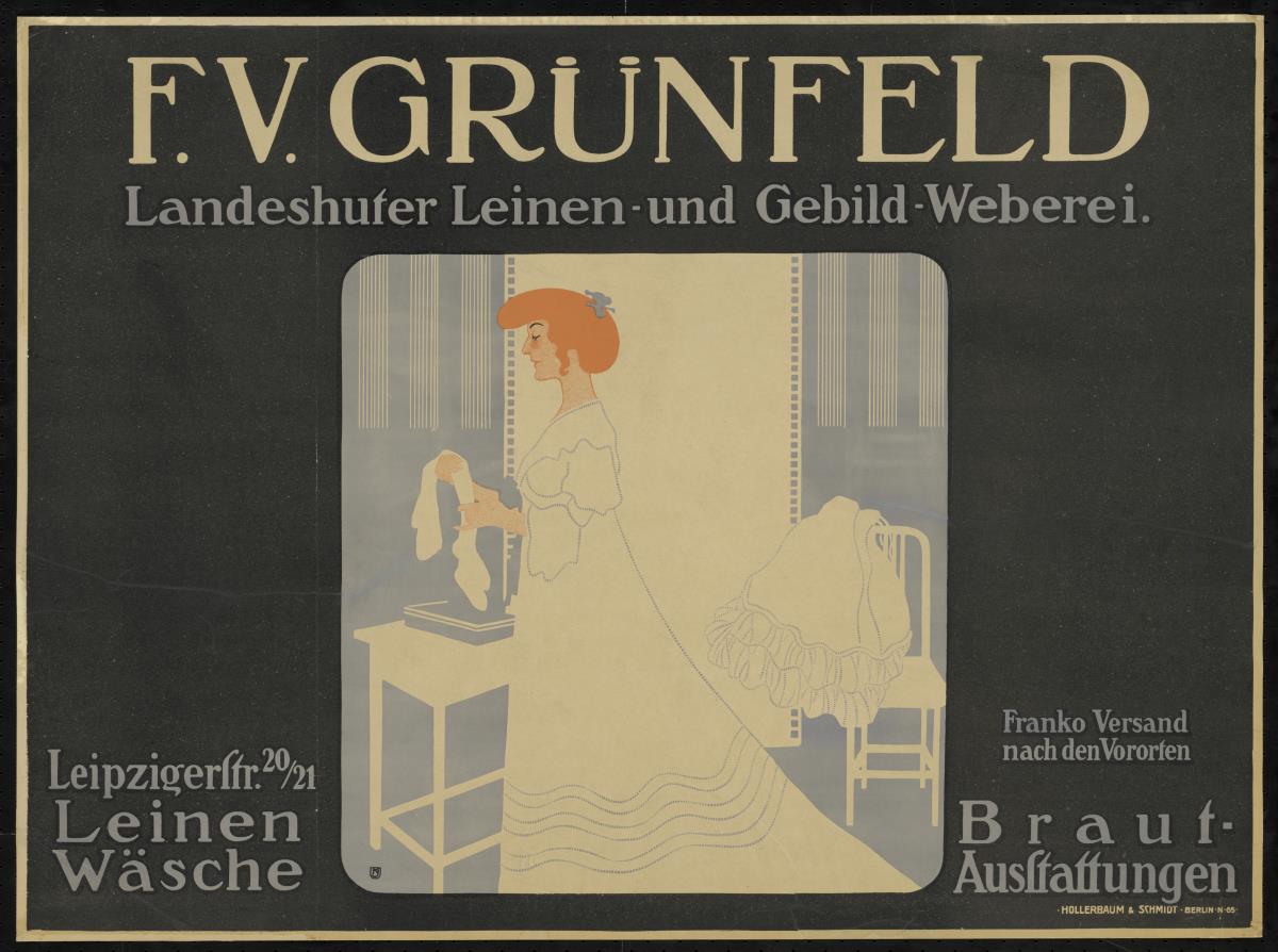 Grünfeld - Landshuter Leinen- und Gebild-Weberei