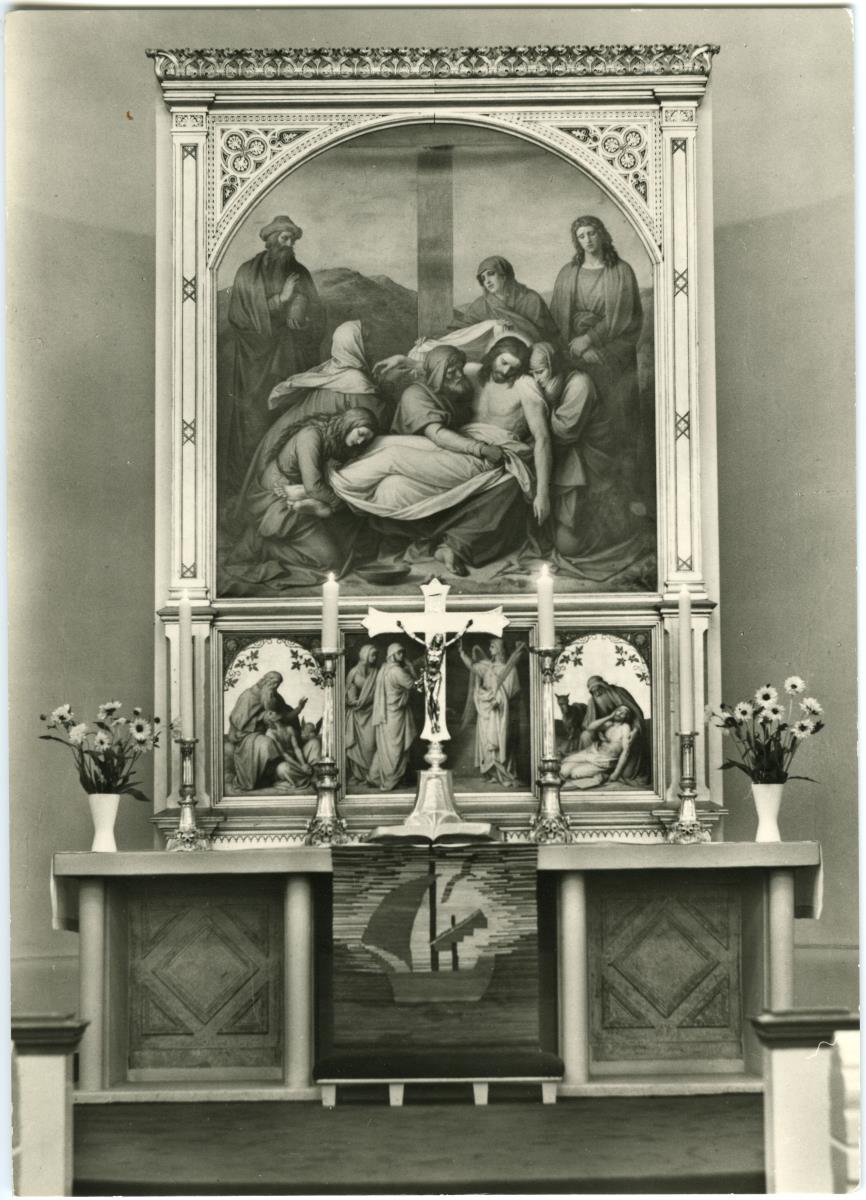 Altar der Kirche des Central-Diakonissenhaus Bethanien – Berlin.
