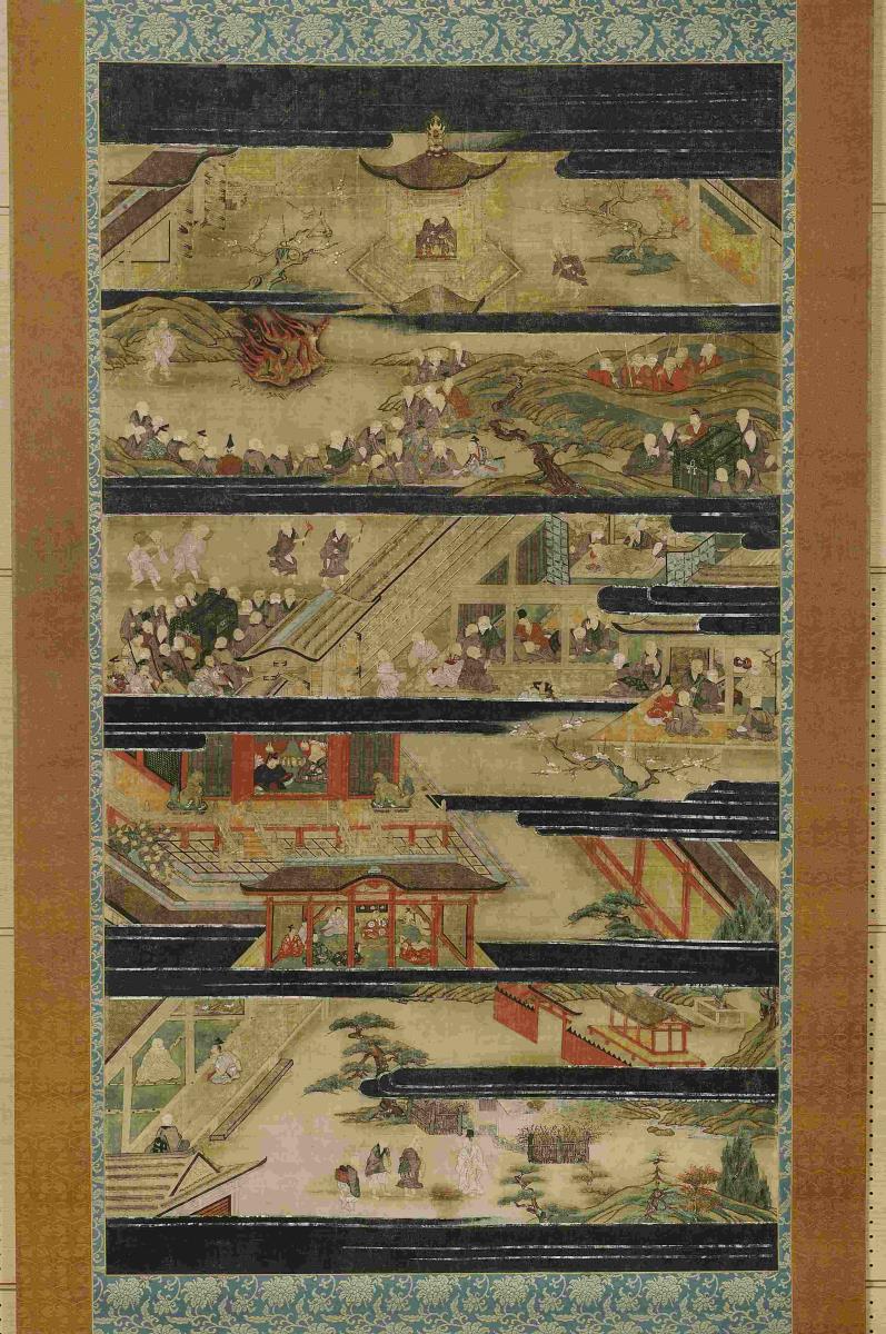 Illustrierte Hagiografie des Priesters Shinran (j. Shinran shōnin eden)