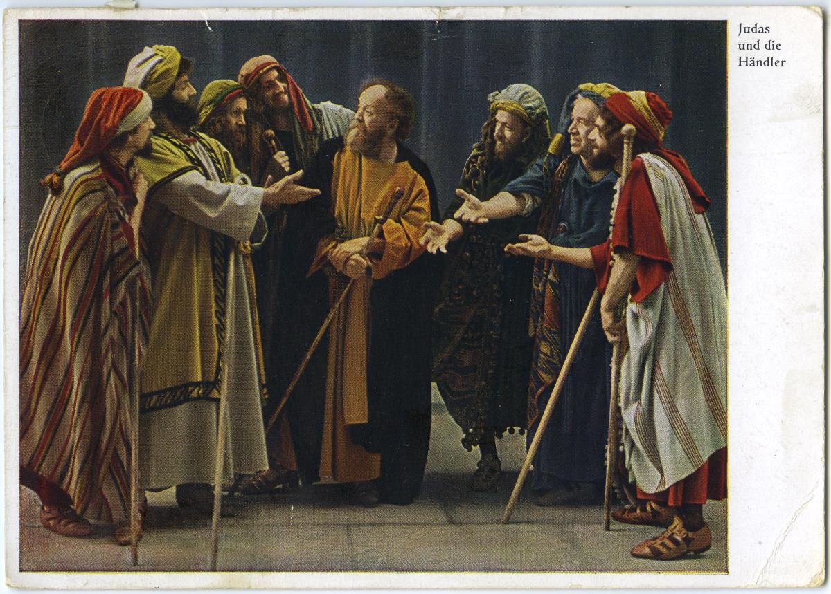 Judas und die Händler.