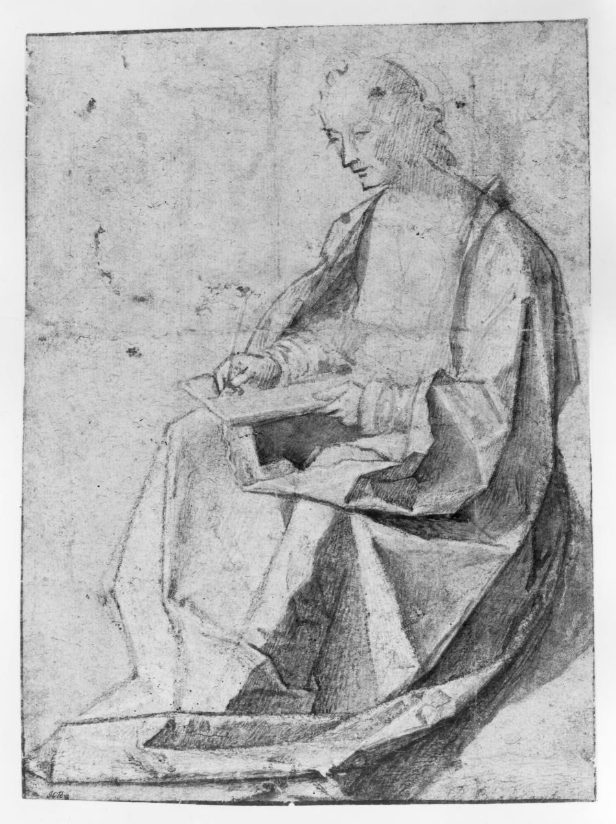 Evangelist Johannes mit Buch