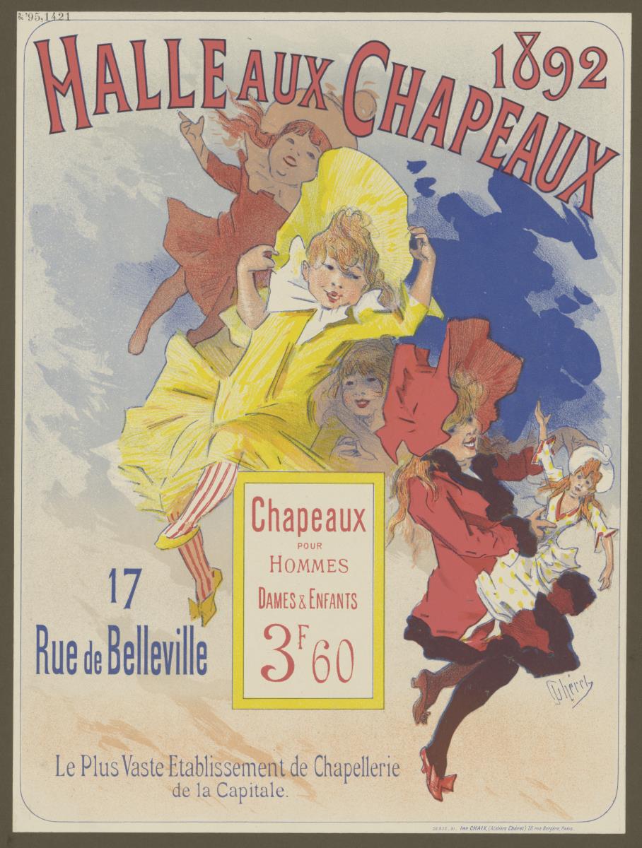 Halle aux Chapeaux. Le plus vaste etablissement de chapellerie de la capitale