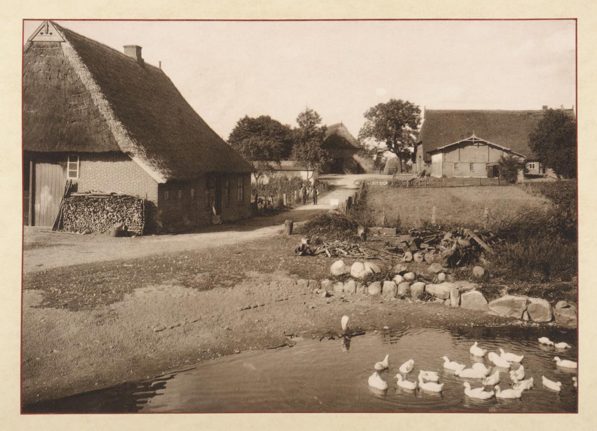 Hansdorf. Hof Richter (aus dem Album "Hamburg: Land und Leute der Niederelbe")