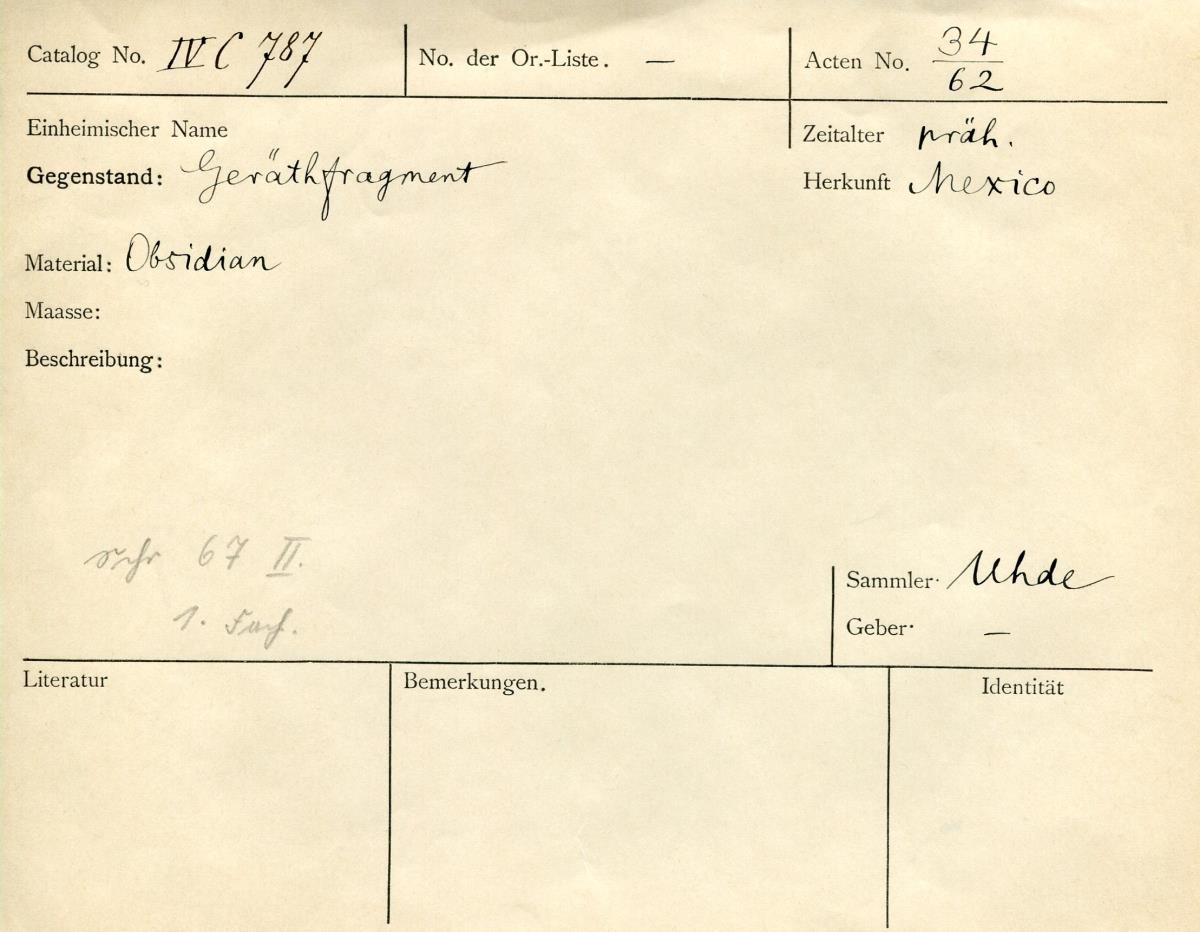 IV Ca 787